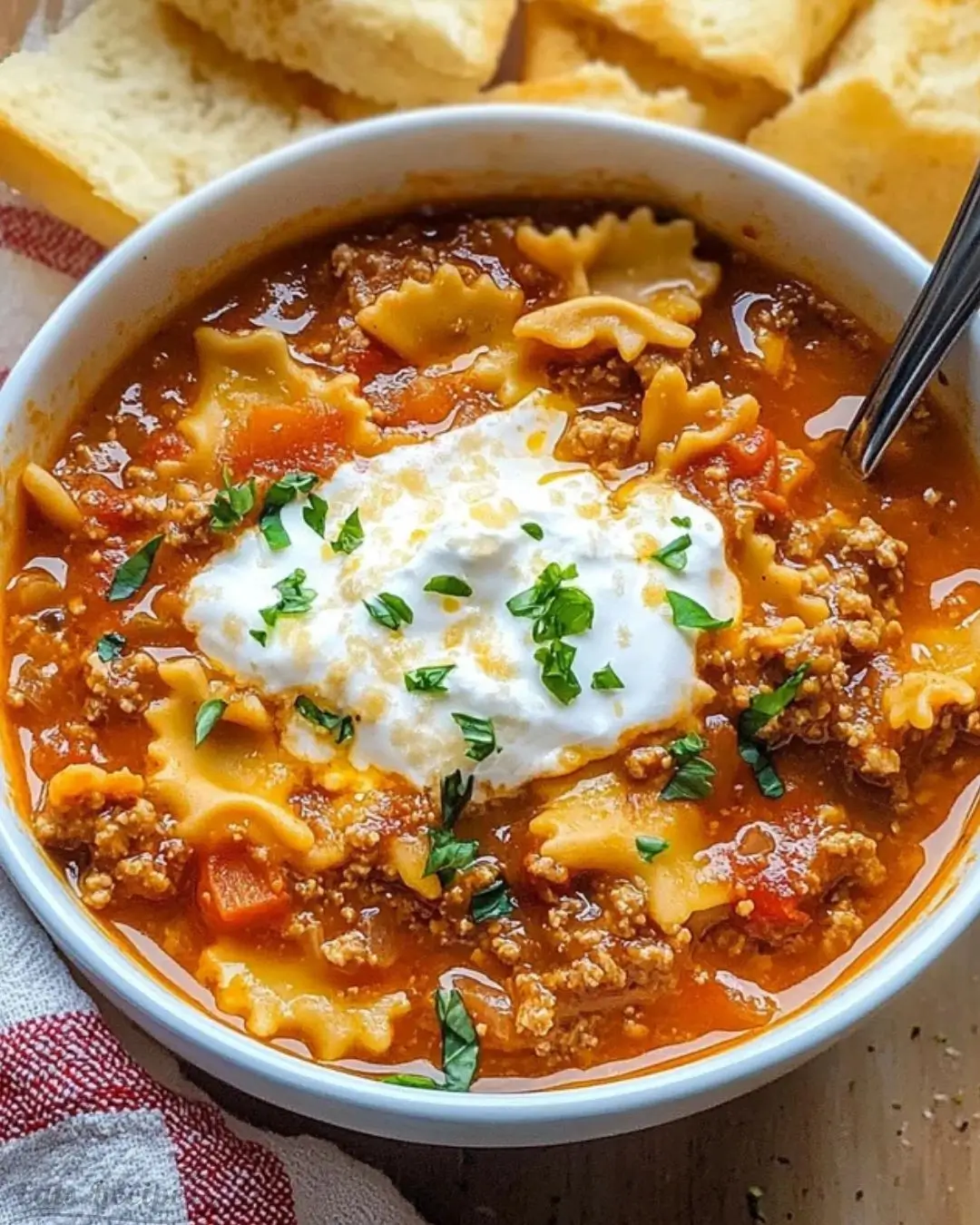 Lasagna Soup