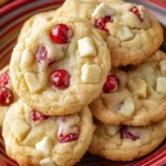 White Chocolate Cranberry Cookies