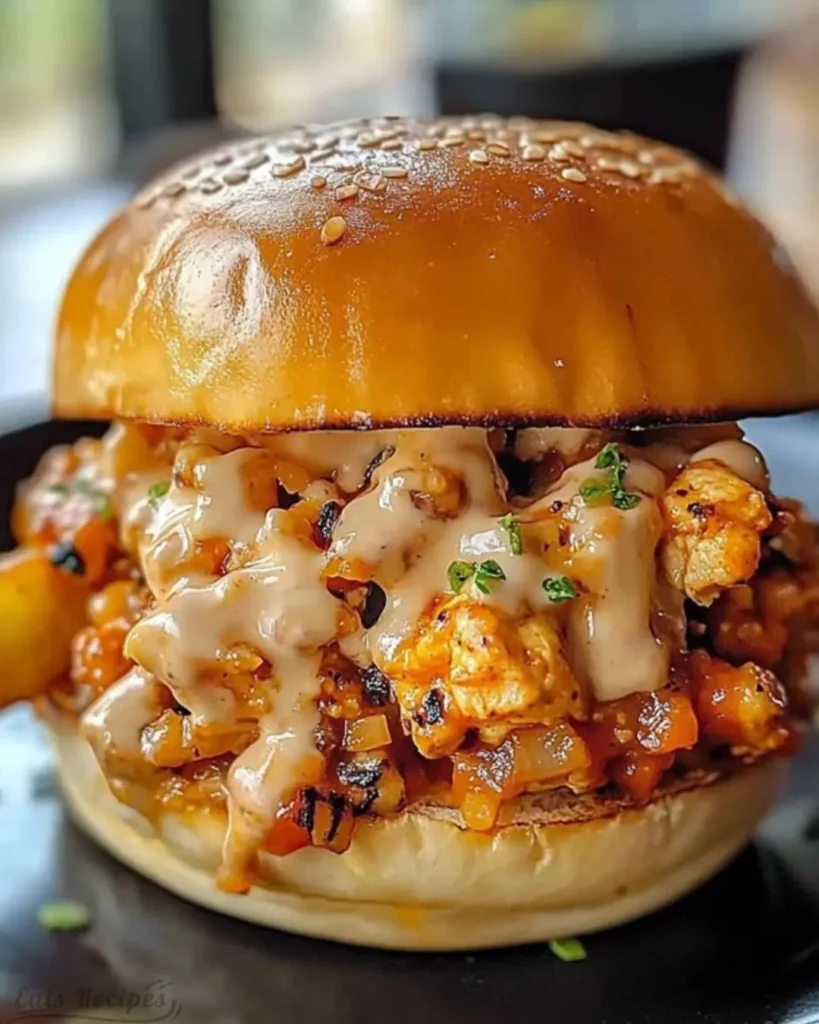 Cajun Chicken Sloppy Joes