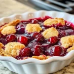 Easy Cherry Cobbler