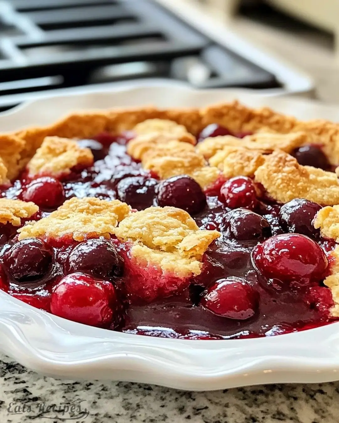 Easy Cherry Cobbler
