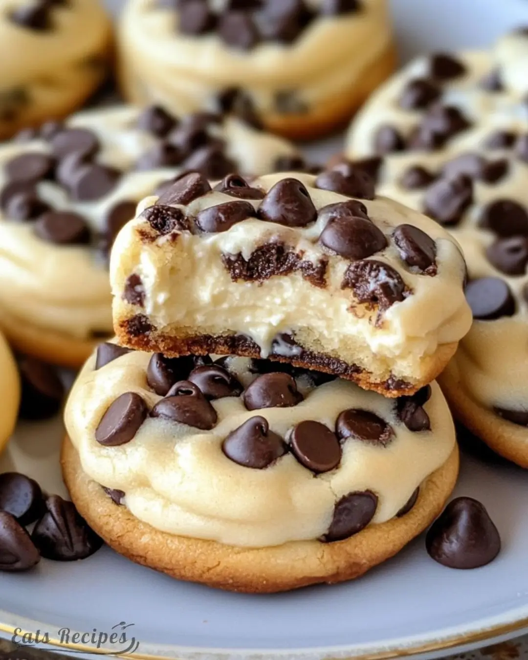 Chocolate Chip Cheesecake Cookies