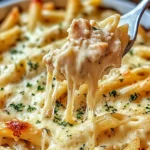 Creamy Garlic Parmesan Chicken Pasta Bake 5 Creamy Garlic Parmesan Chicken Pasta Bake