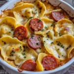 Crockpot Pierogi Casserole with Kielbasa: Easy Comfort Food 7 Crockpot Pierogi Casserole with Kielbasa