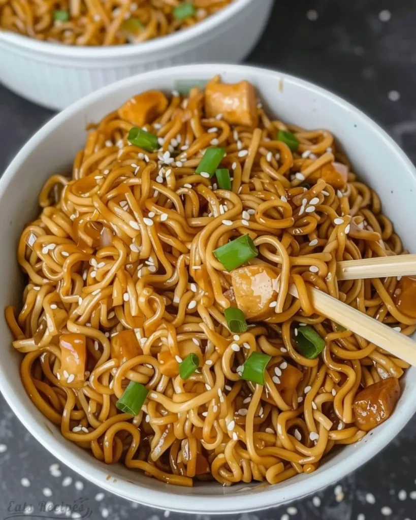Saucy Ramen Noodles