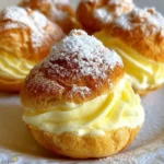 Easy Cream Puffs with Custard Filling 11 Cream Puff Recipe