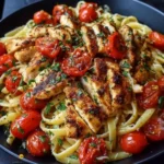 Easy Bruschetta Chicken Pasta Recipe for Delicious Dinner