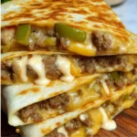 Easy Cheeseburger Quesadilla Recipe for Quick Meals