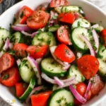 Easy Cucumber Tomato Salad: healthy and delicious 7 Cucumber Tomato Salad