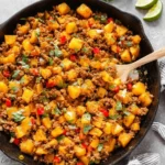 The Best Mexican Ground Beef and Potato Skillet 7 Easy Mexican Ground Beef and Potato Skillet Recipe