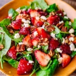Easy Spinach Strawberry Salad with Pecans 7 Easy Spinach Strawberry Salad with Pecans Recipe