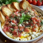 Easy Caprese Bruschetta Dip Recipe for Entertaining
