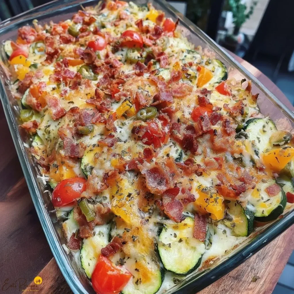 Easy Spicy Jalapeño Zucchini Bake Recipe