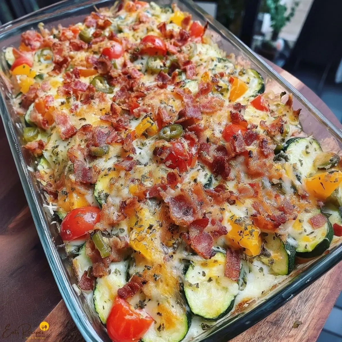 Easy Spicy Jalapeño Zucchini Bake Recipe