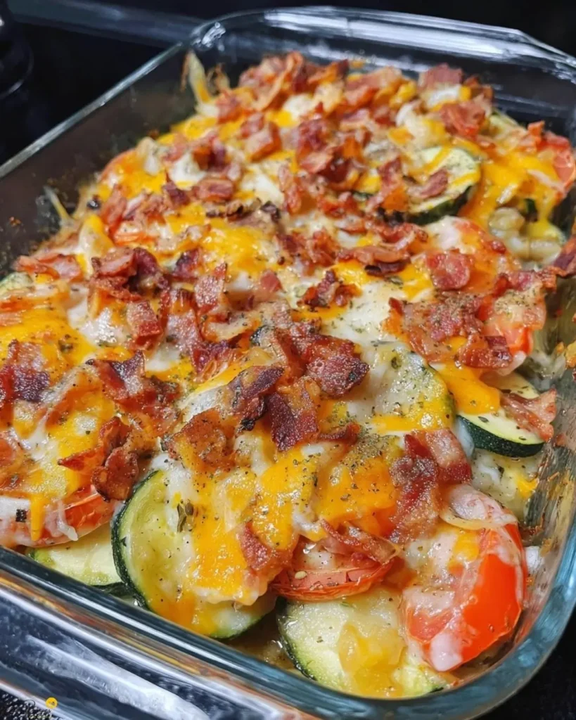 Easy Loaded Zucchini Bake Recipe for Cheesy Comfort