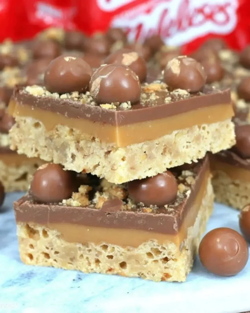 Ingredients for Malteser Millionaires Shortbread