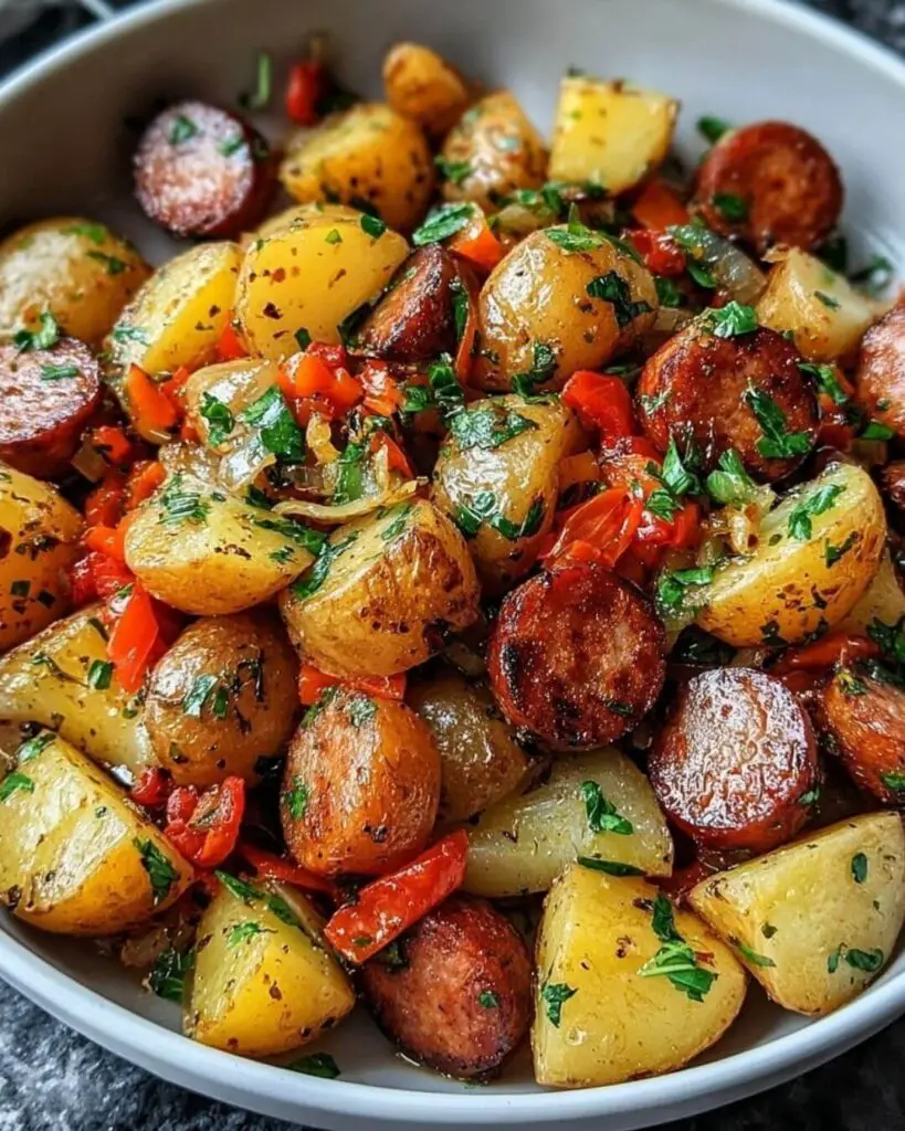 Sausage and Potatoes Skillet Recipe for Quick Meals