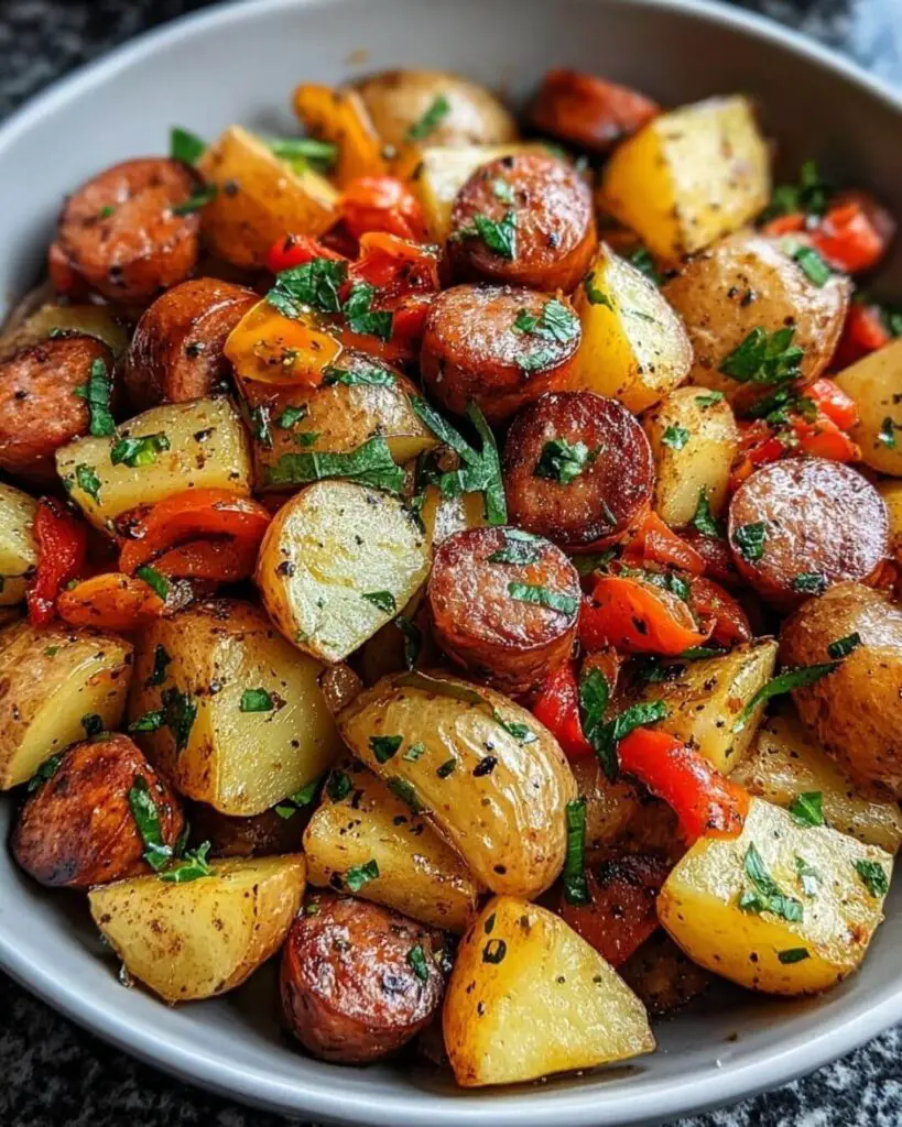 Sausage and Potatoes Skillet Recipe for Quick Meals