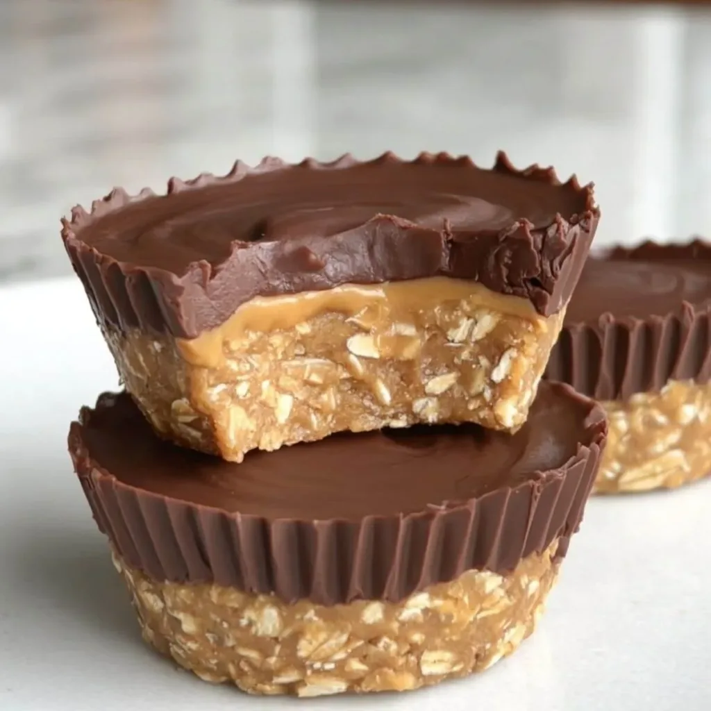 Peanut Butter Protein Oatmeal Cups
