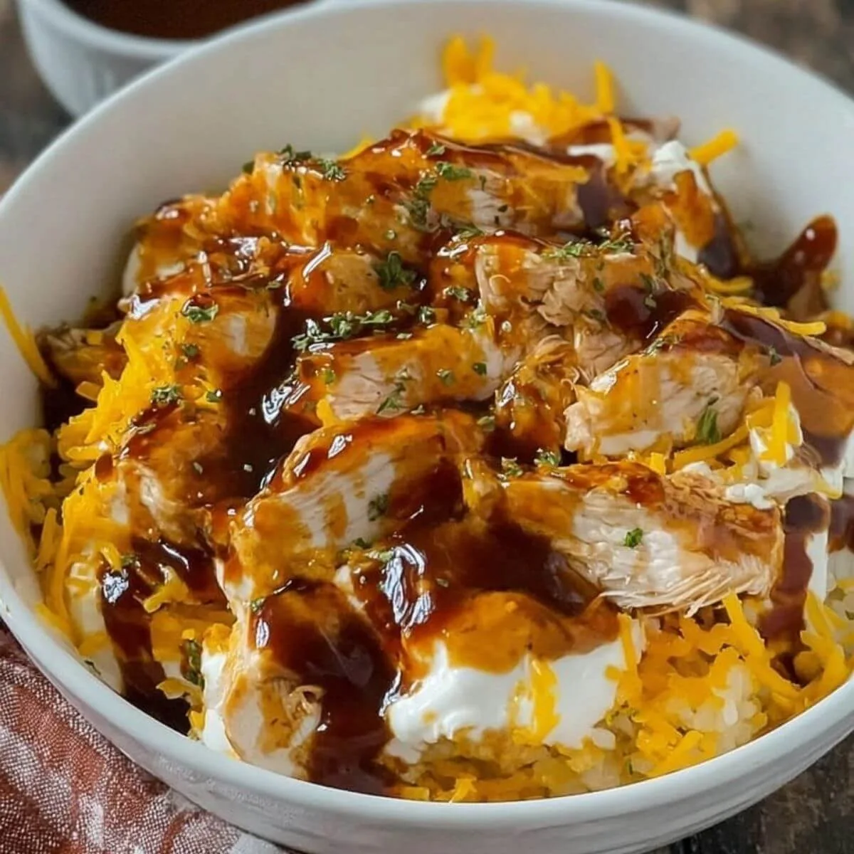 Quick Cottage Cheese BBQ Chicken Bowl Recipe Made Easy