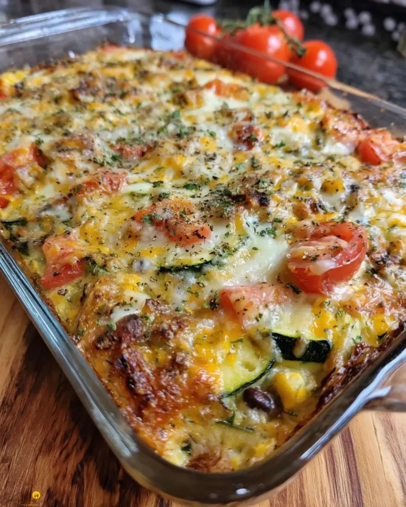 Easy Tex-Mex Zucchini Bake Recipe for Dinner Delight
