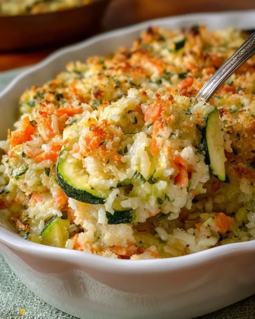 Why You’ll Love This Zucchini Rice Casserole with Stuffing Mix