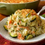 Easy Zucchini Rice Casserole with Stuffing Mix Recipe