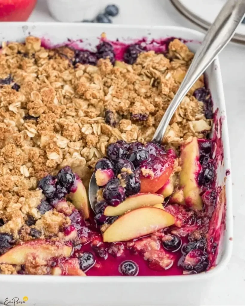 Apple Blueberry Crisp – Sweet, Tart & Irresistibly Crunchy 6 How to Make Apple Blueberry Crisp