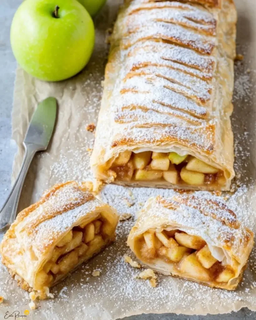 How to Make Puff Pastry Apple Strudel