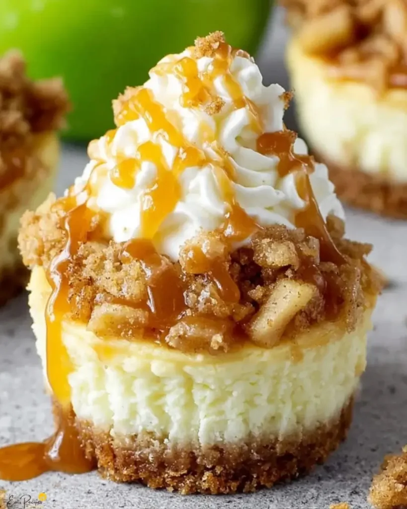 Ingredients for Apple Crisp Mini Cheesecakes