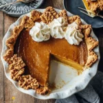 Pumpkin Custard Pie Recipe