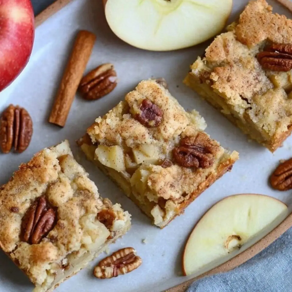 Apple Brownies – Chewy, Cinnamon-Spiced Dessert Bars