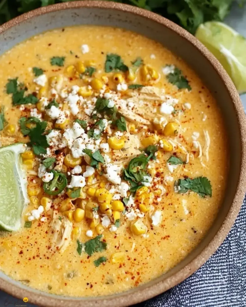 Mexican Street Corn Soup - Creamy & Flavorful Recipe 6 How to Make Mexican Street Corn Soup Step by Step