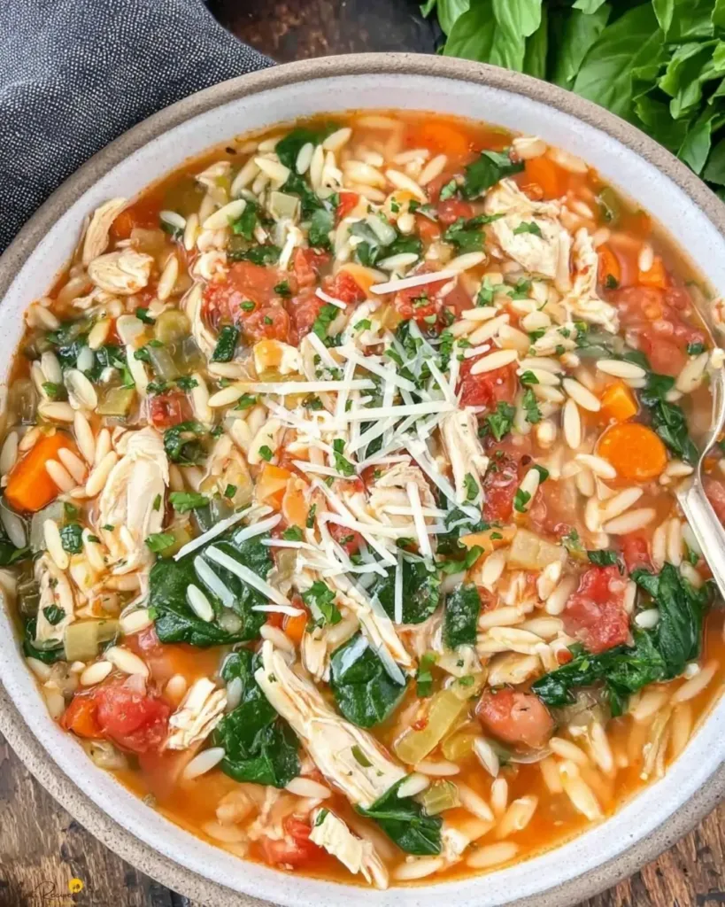 Crockpot Marry Me Chicken Orzo Soup - Creamy, Cozy & Irresistible 5 Step-by-Step How To Make Crockpot Marry Me Chicken Orzo Soup